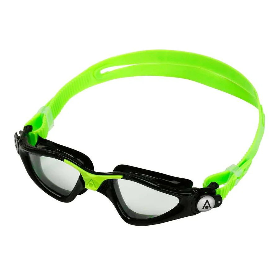 Aquasphere Kayenne Junior Goggle Black Green Lens Clear