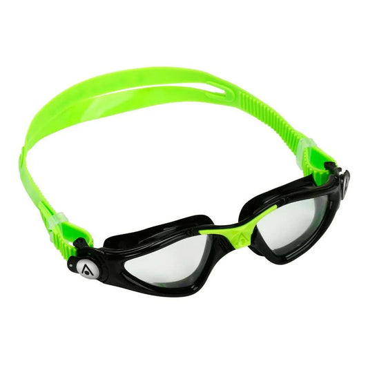 Aquasphere Kayenne Junior Goggle Black Green Lens Clear