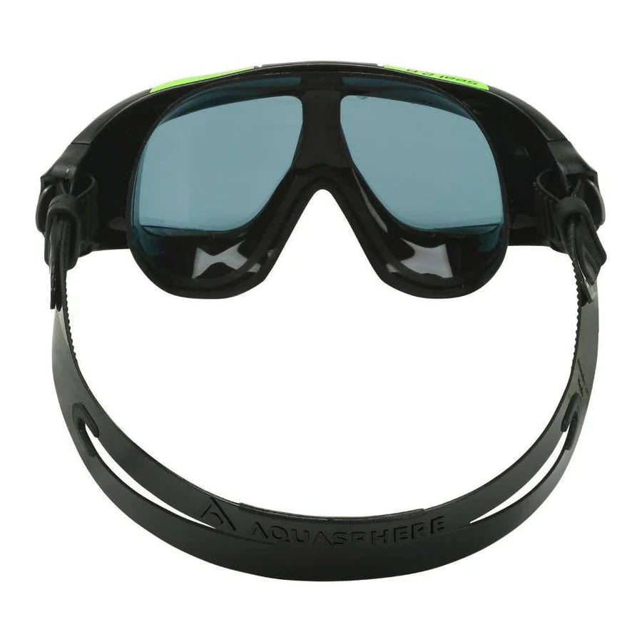 Aquasphere Seal 2.0 Adult Goggle Black Green Dark Lens