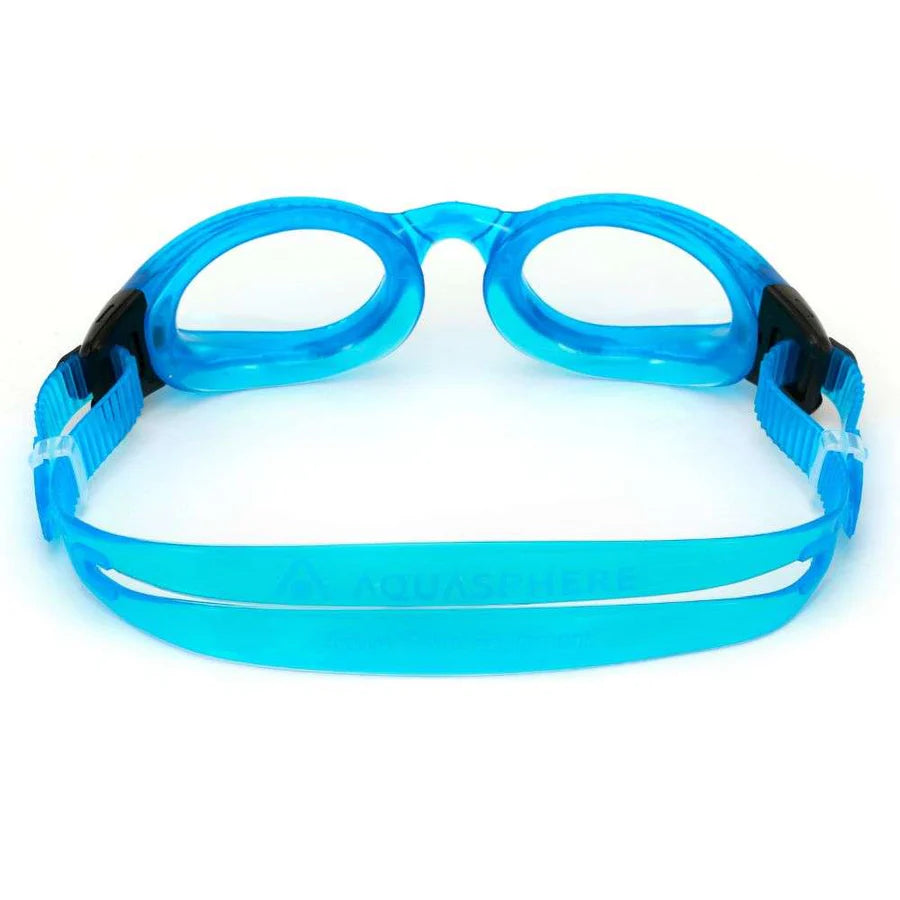AquaSphere Kaiman Adult Goggle Clear Lens Blue