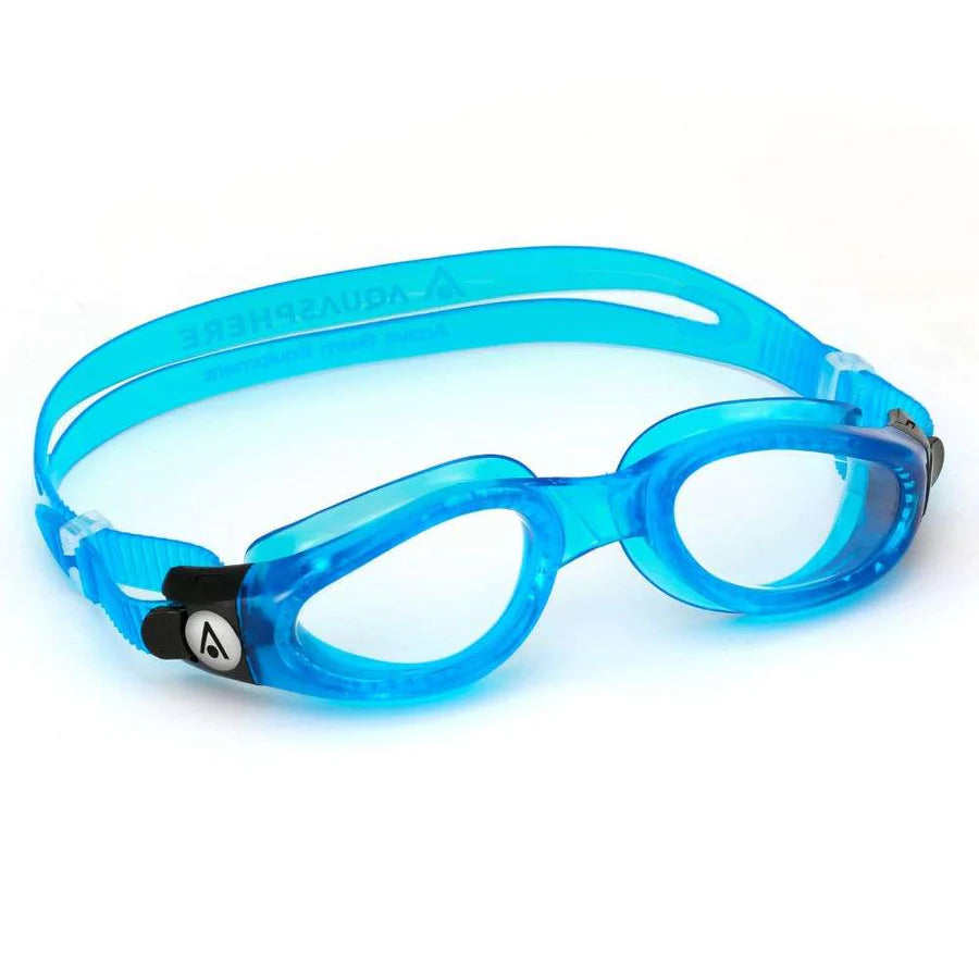 AquaSphere Kaiman Adult Goggle Clear Lens Blue