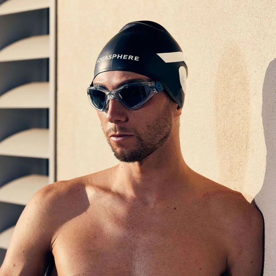 AquaSphere Kayenne Goggle Trans Petrol Lens Dark