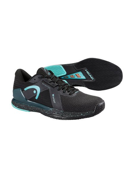 Head Mens Sprint Pro 4.0 Clay Tennis Shoe BKTE