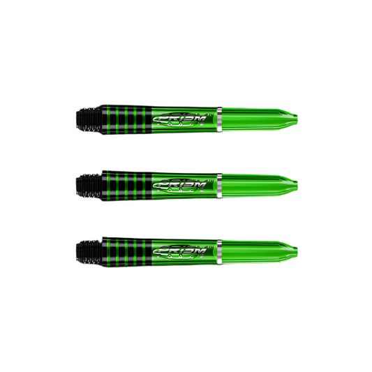 Winmau Prism Force Shaft Green x 10