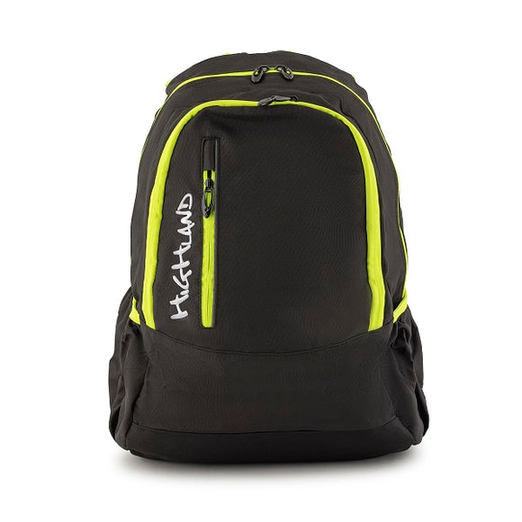 Highland Tech 2 Backpack - Black Yellow
