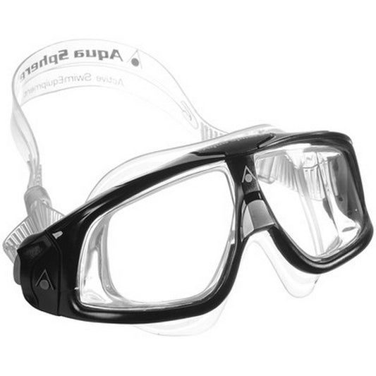 Aquasphere Seal 2.0 Adult Goggle Light Black Grey Lens Clear
