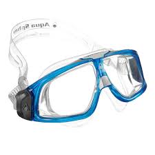 Aquasphere Seal 2.0 Adult Goggle Light Blue White Lens Clear