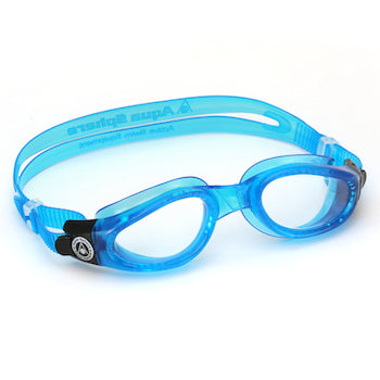 AquaSphere Kaiman Adult Goggle Clear Lens Blue