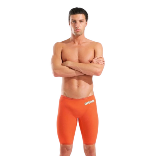 Arena Mens Powerskin Jammer Carbon Air 2 Sunset Coral