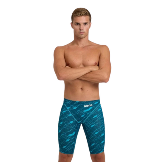 Arena Mens Powerskin ST Next Jammer Snake Green