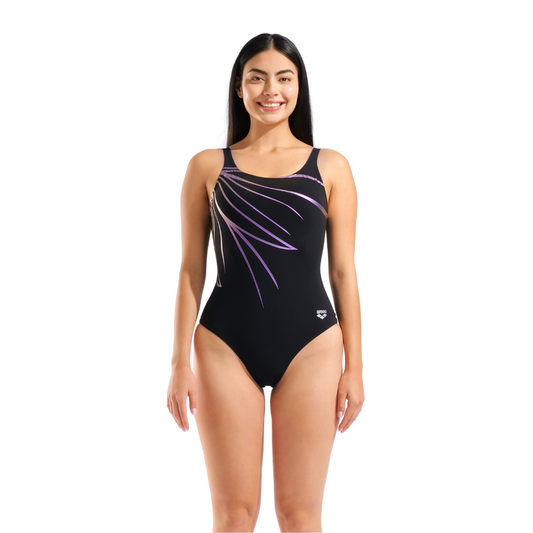 Arena Womens Lili Swimsuit Black
