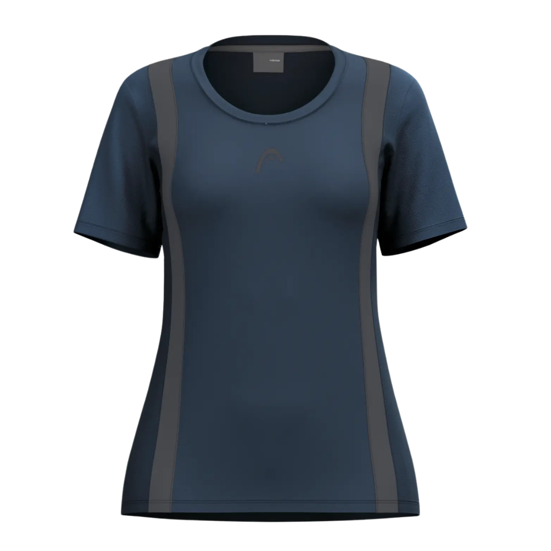 Head Womens Club 25 Tech Tee Navy