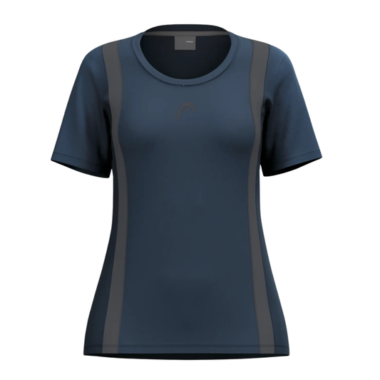 Head Womens Club 25 Tech Tee Navy