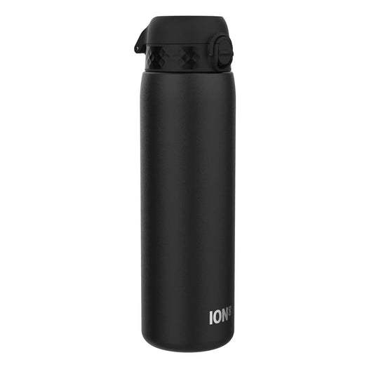 Ion8 Quench Stainless Steel Water Bottle Black