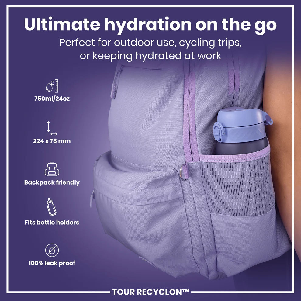 Ion8 Tour Water Bottle Light Purple