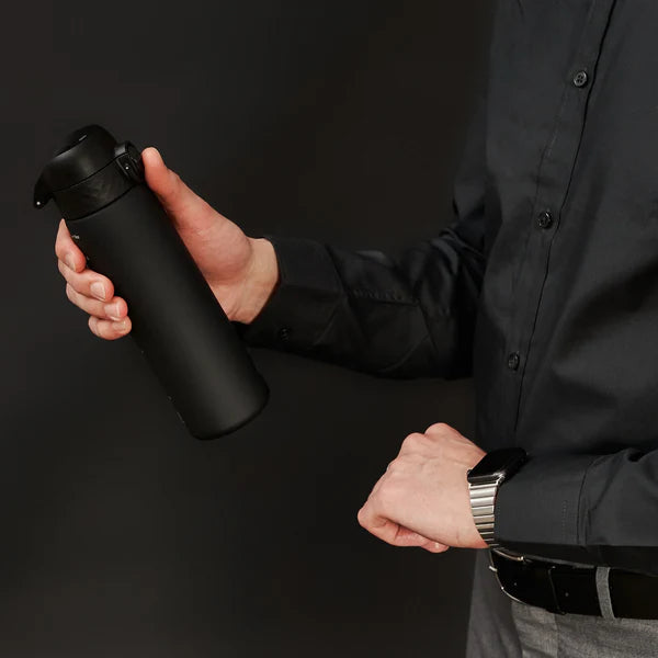 Ion8 Slim Water Bottle Black