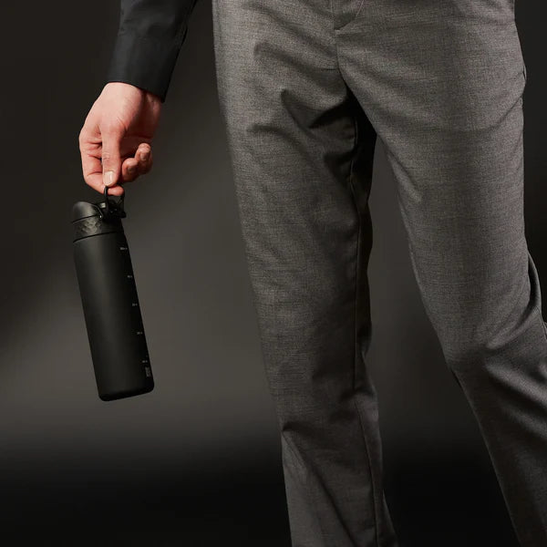 Ion8 Slim Water Bottle Black