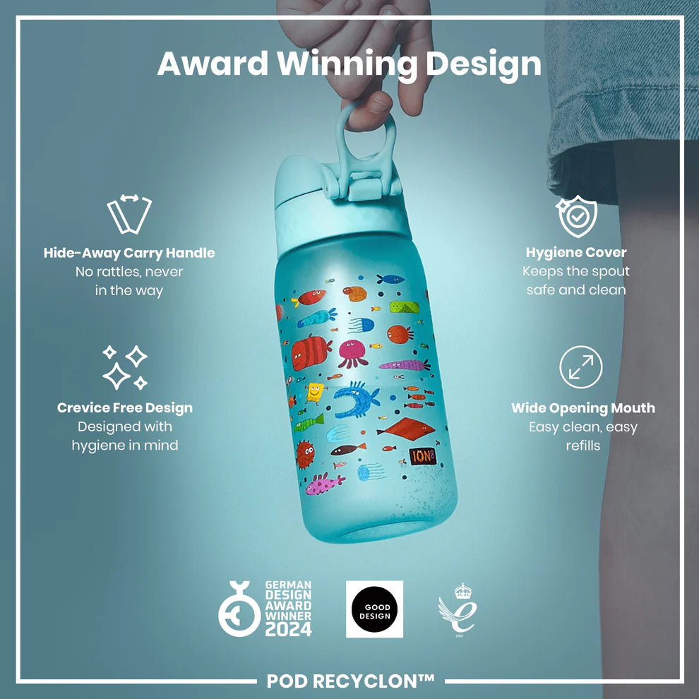 Ion8 Pod Water Bottle Free Fish