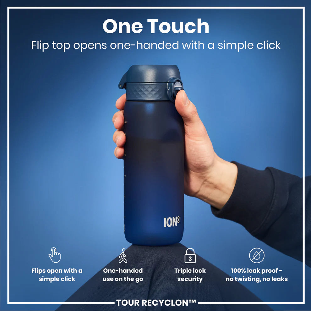 Ion8 Tour Water Bottle Navy