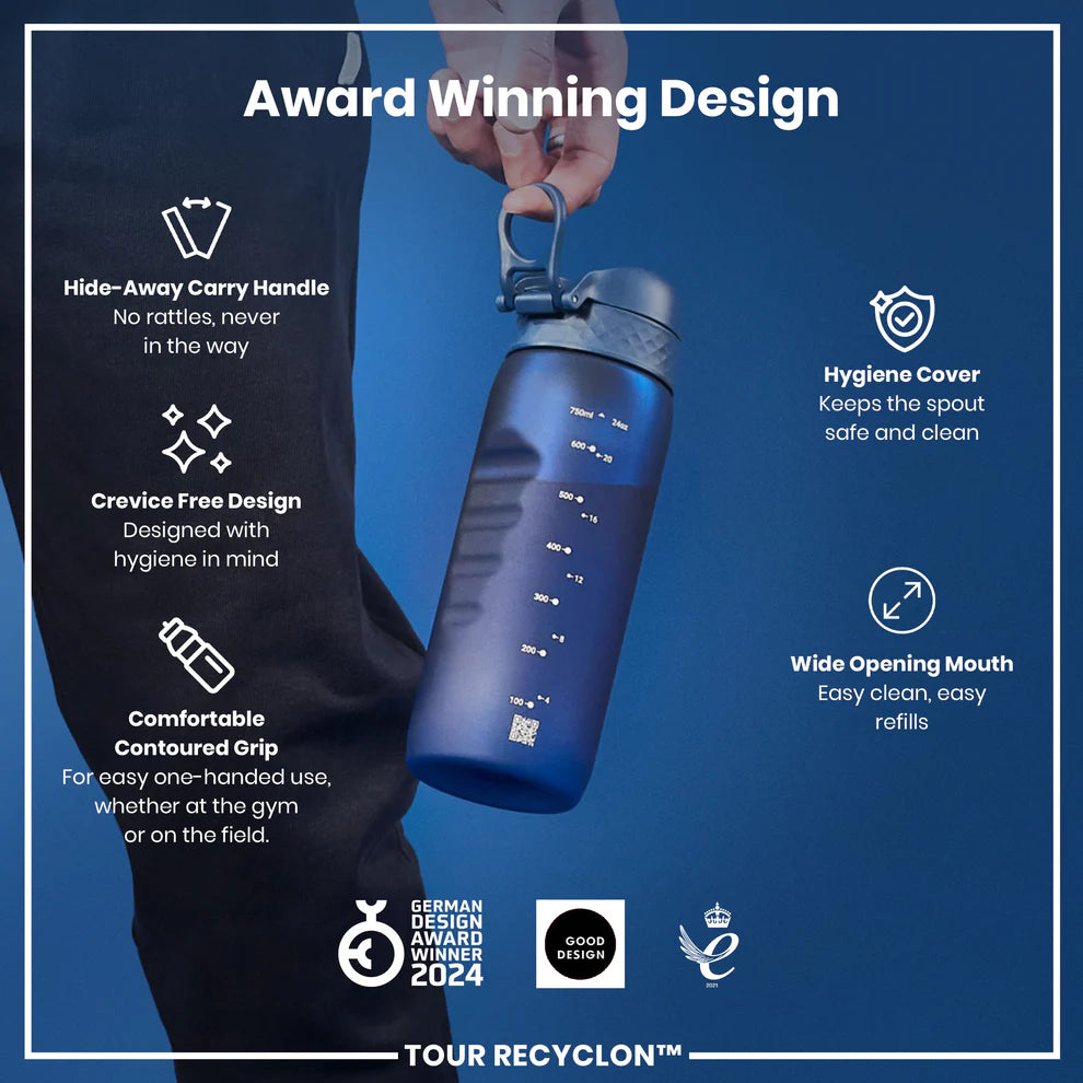 Ion8 Tour Water Bottle Navy