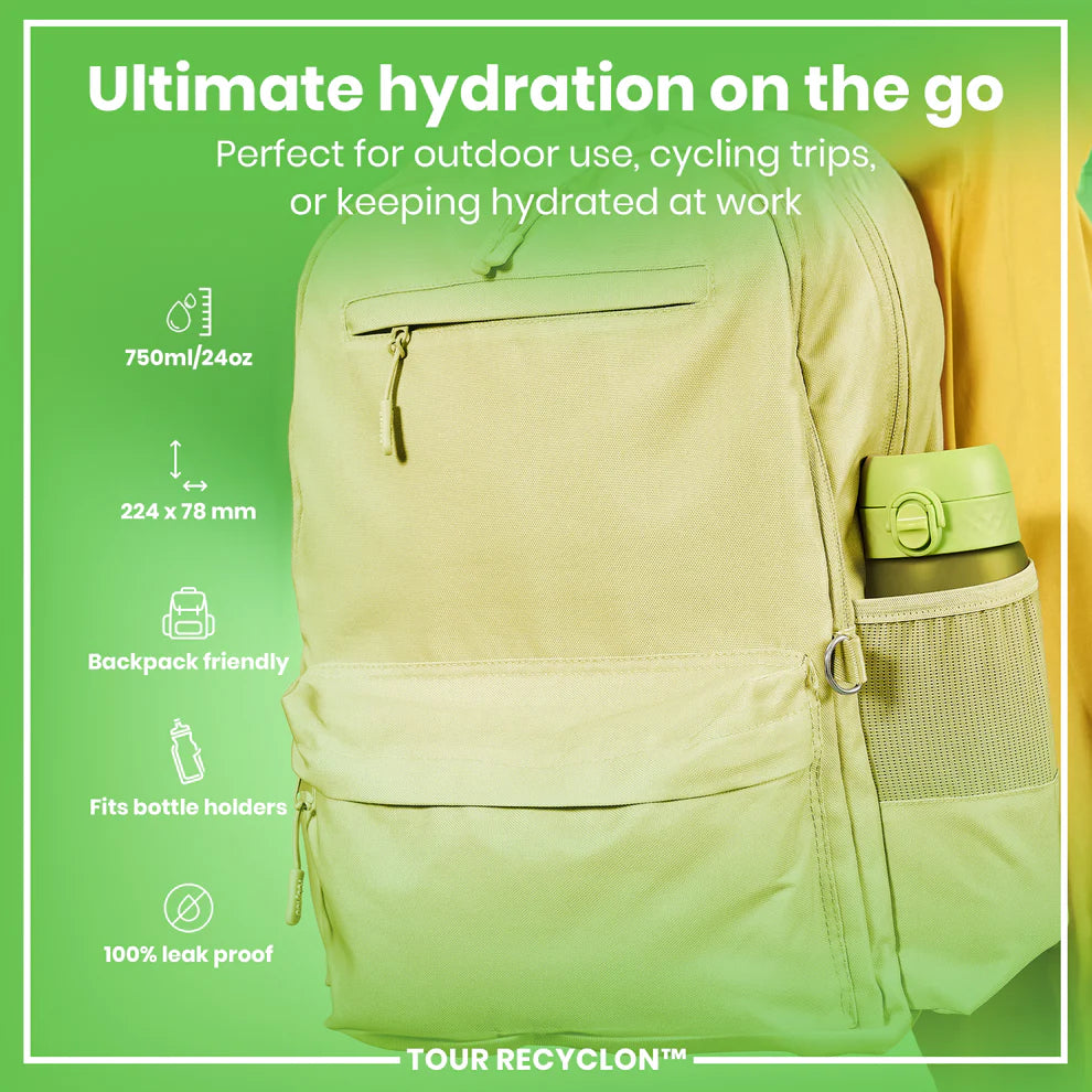Ion8 Tour Water Bottle Green