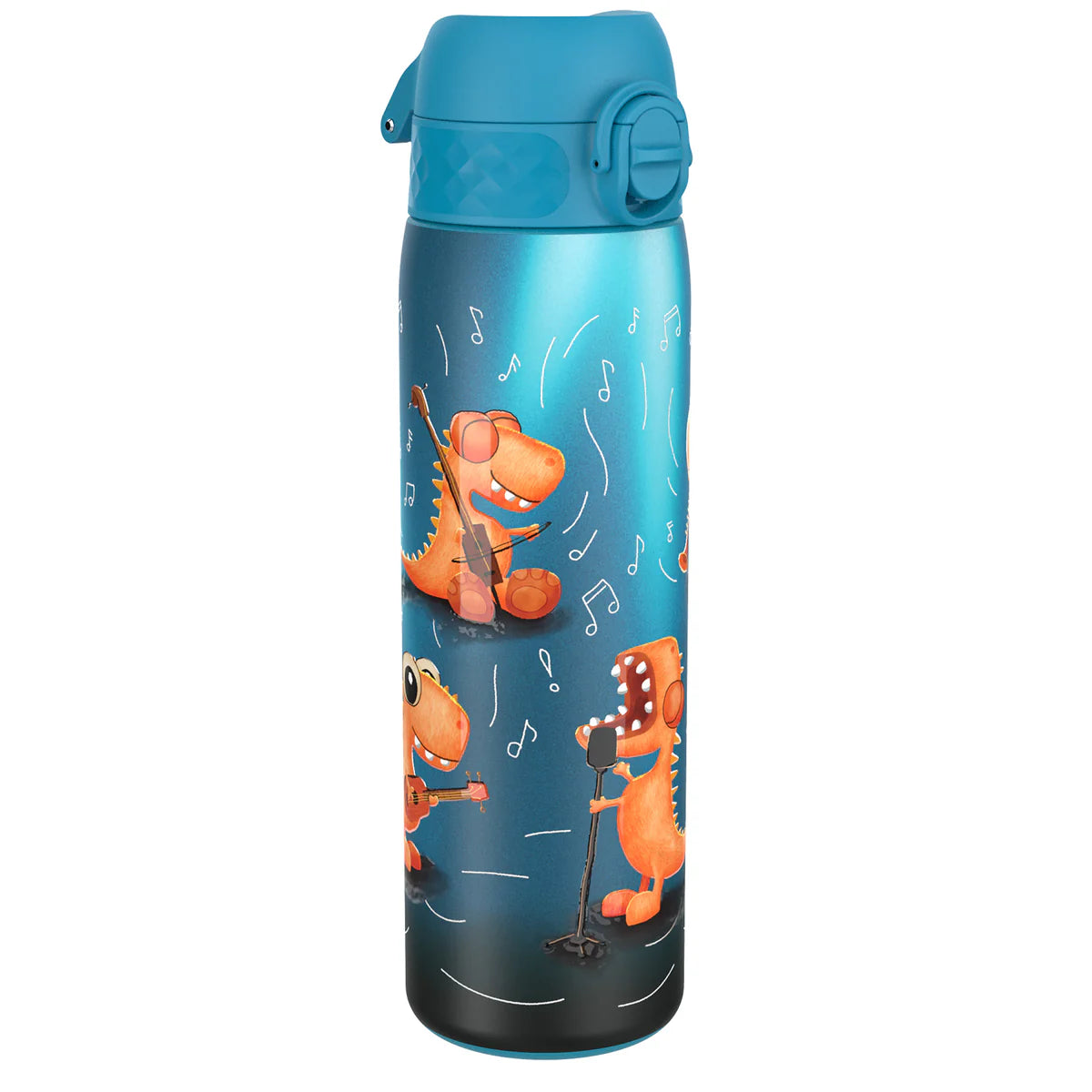 Ion8 Slim Stainless Steel Water Bottle Dino Band