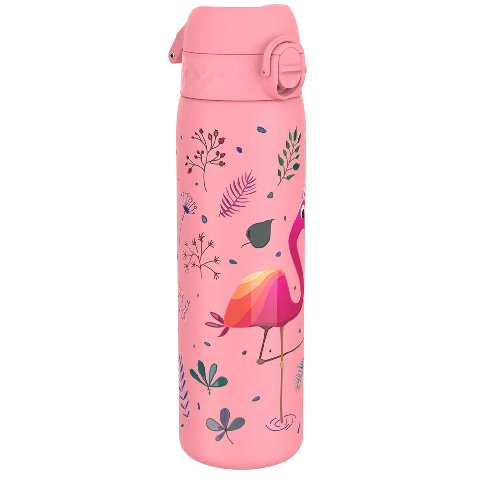 Ion8 Slim Stainless Steel Water Bottle Flamingos