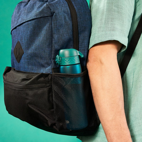 Ion8 Slim Water Bottle Aqua
