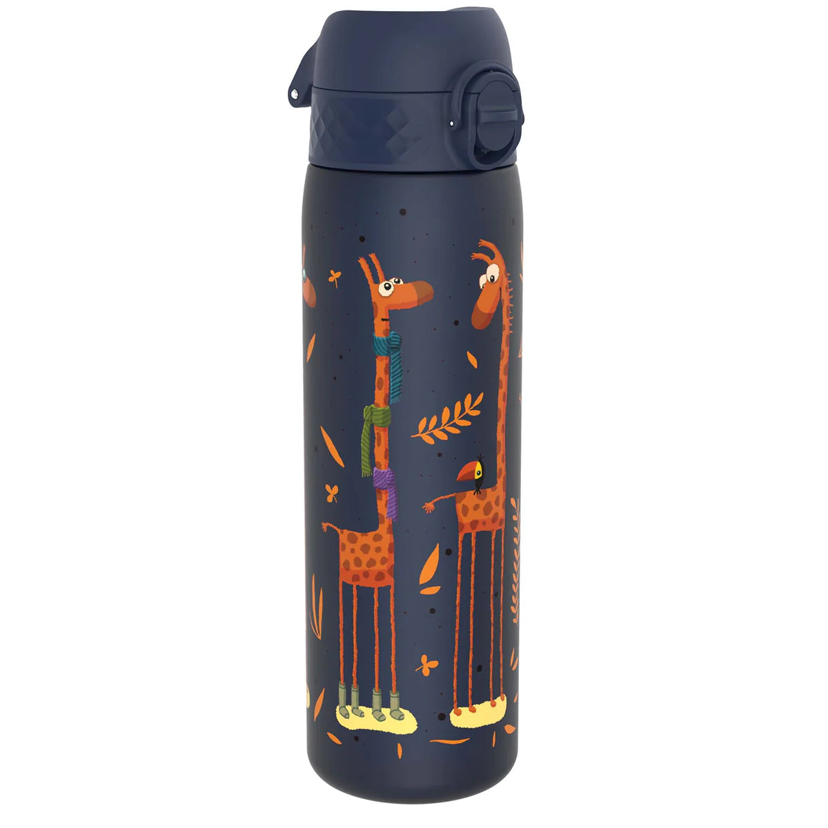 Ion8 Slim Water Bottle Giraffes