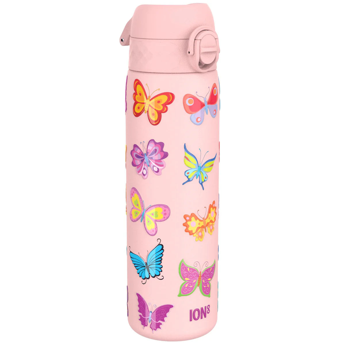 Ion8 Slim Stainless Steel Water Bottle Butterfly