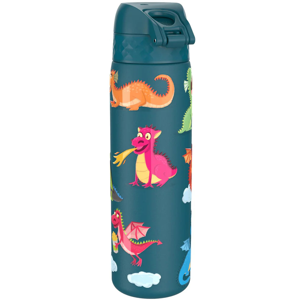 Ion8 Slim Stainless Steel Water Bottle Dragon