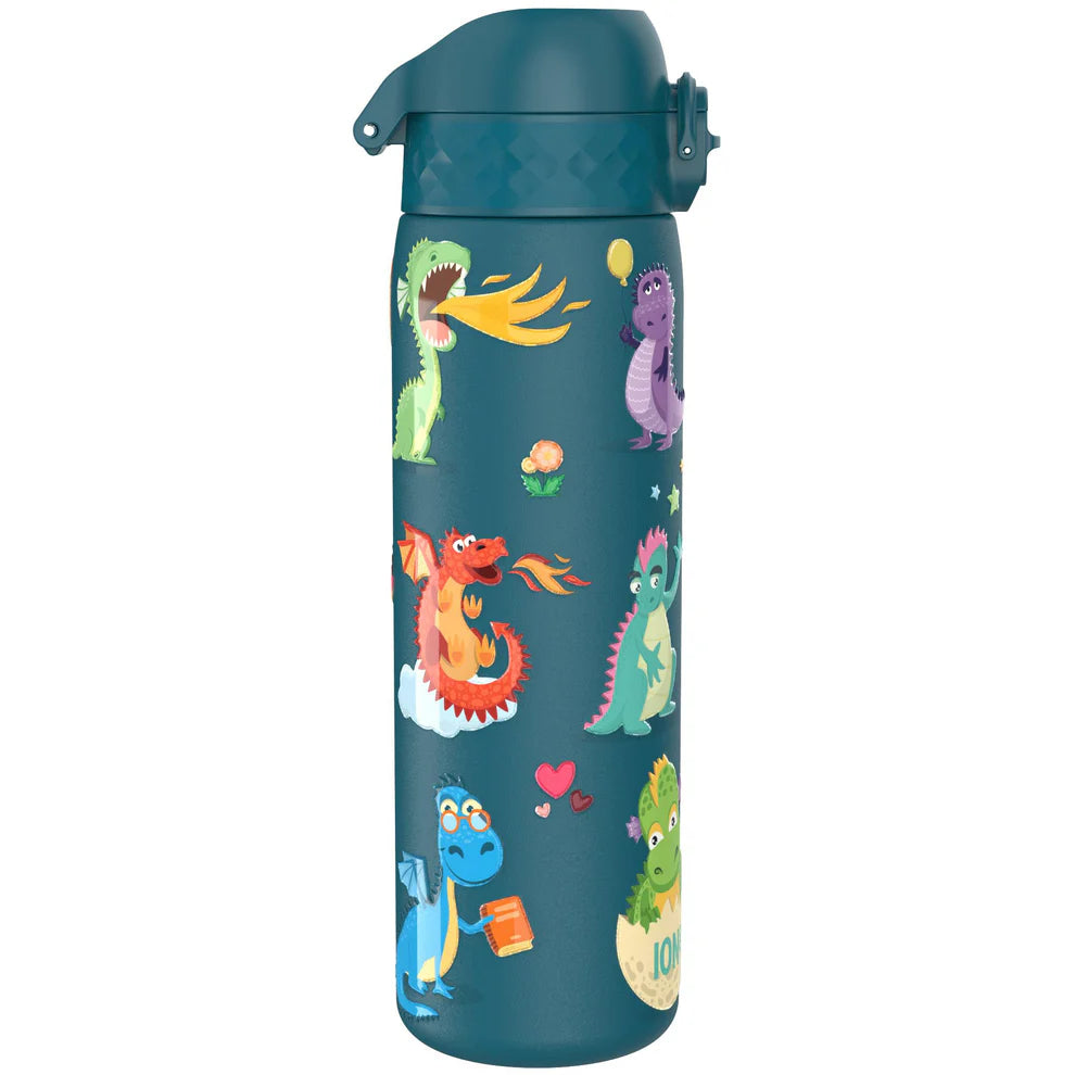 Ion8 Slim Stainless Steel Water Bottle Dragon