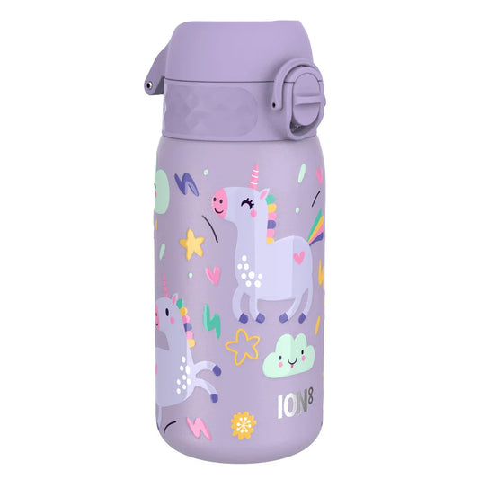 Ion8 Pod Stainless Steel Water Bottle Unicorn Purple
