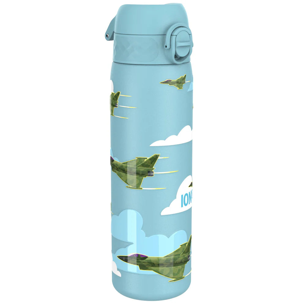 Ion8 Slim Stainless Steel Water Bottle Fighter Jets