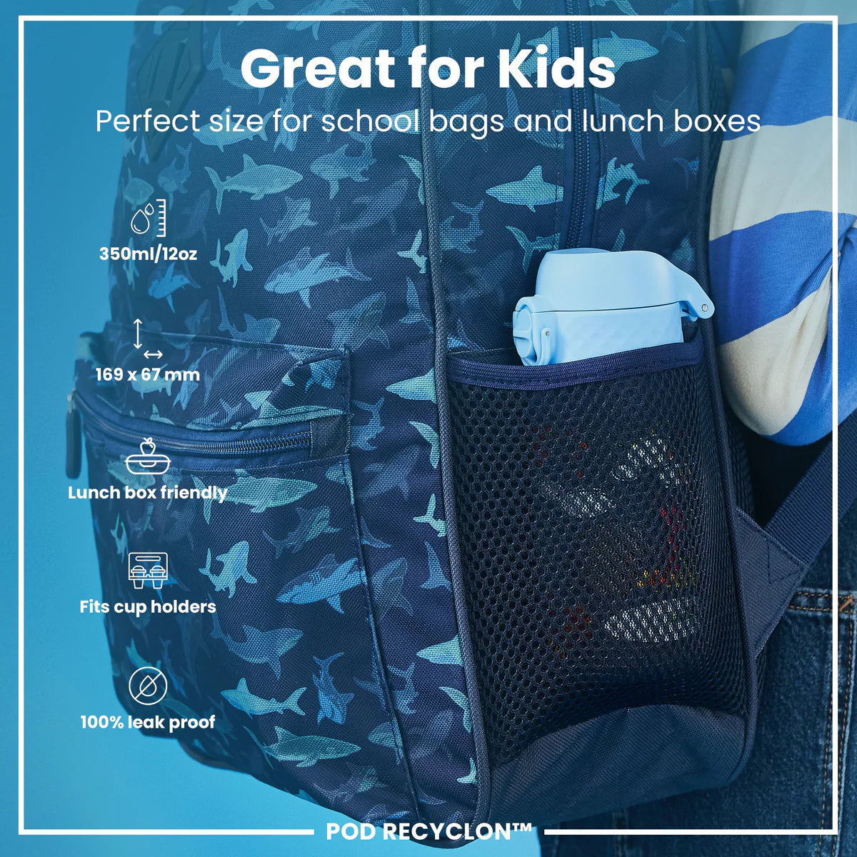 Ion8 Pod Water Bottle Safari