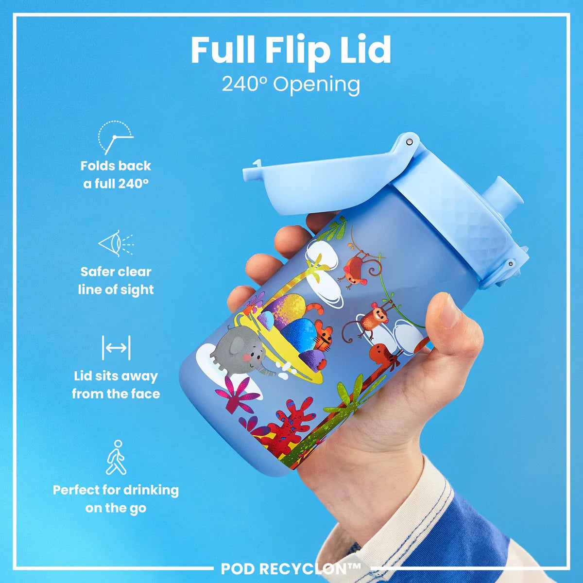 Ion8 Pod Water Bottle Safari