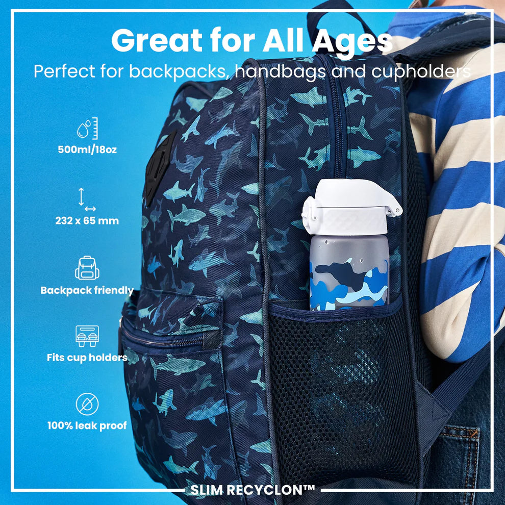 Ion8 Slim Water Bottle Cano Ice