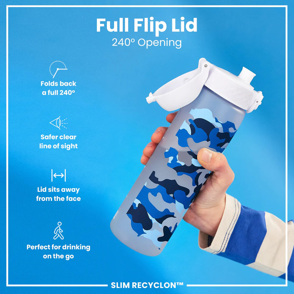 Ion8 Slim Water Bottle Cano Ice