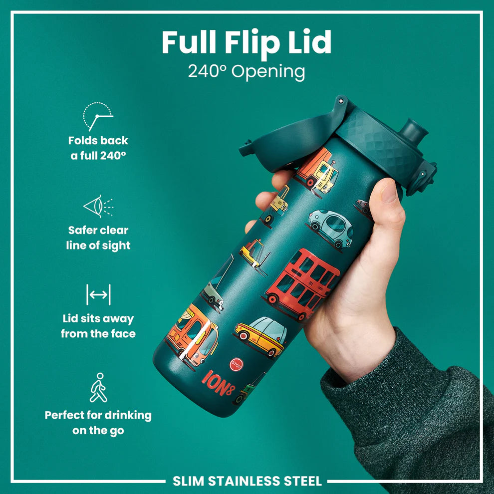 Ion8 Slim Stainless Steel Water Bottle Automobiles