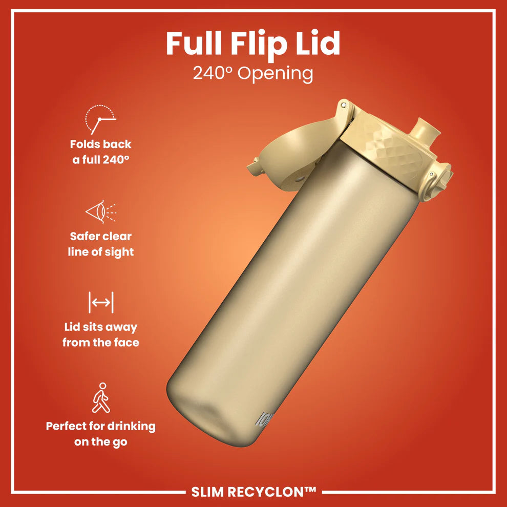 Ion8 Slim Water Bottle Desert