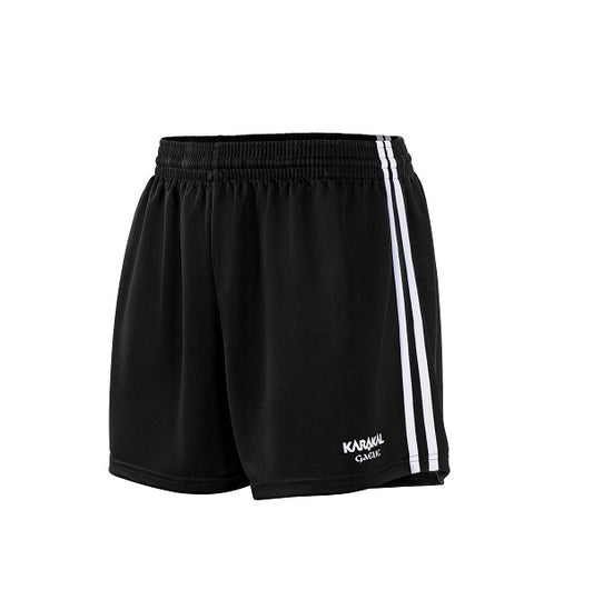 Karakal Elite Gaelic Short Black White