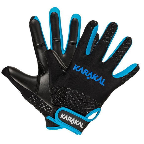 Karakal Web Gaelic Glove Blue 2.0