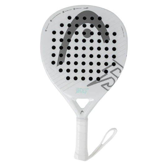 Head Bolt Padel Bat White Grey