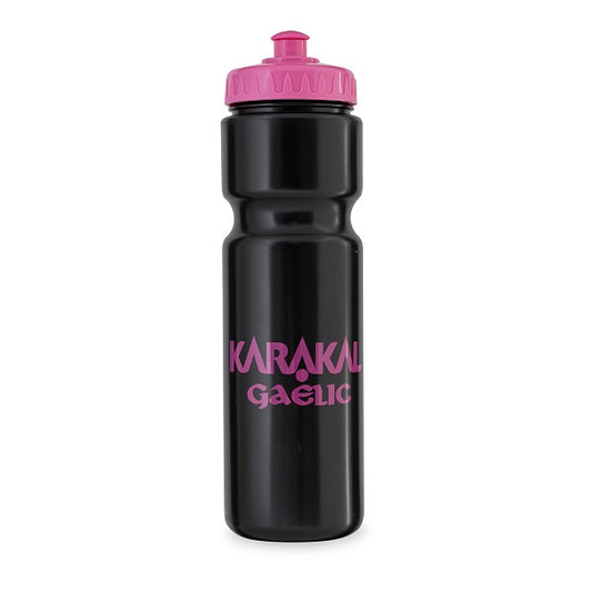 Karakal Gaelic Waterbottle 800ml Black Pink