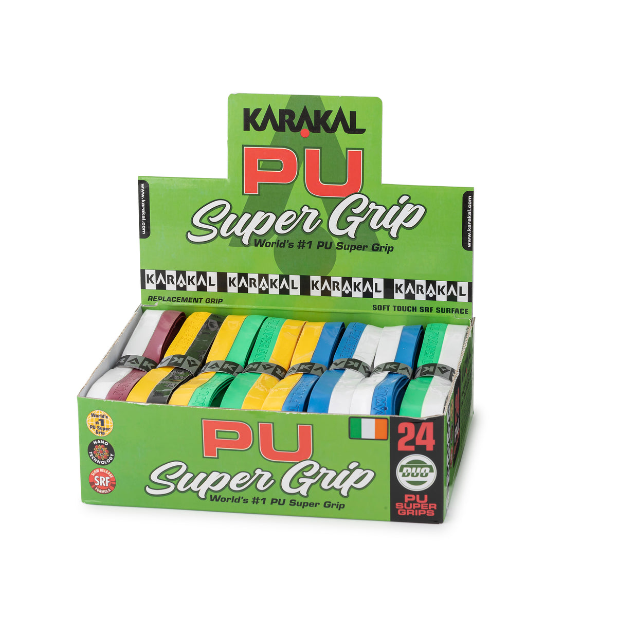 Karakal PU Super Grip Duo Assorted x 24