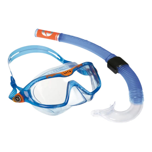 Mix Combo Set Mask Snorkel Blue Small