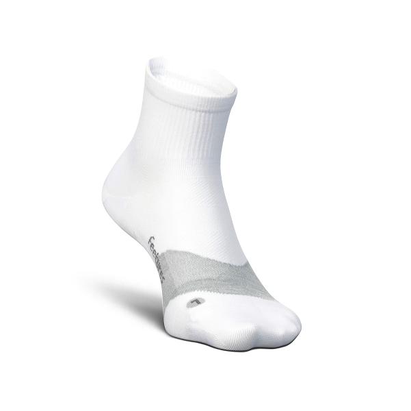 Feetures Elite UL Quarter Basic White 1 Pair x 3