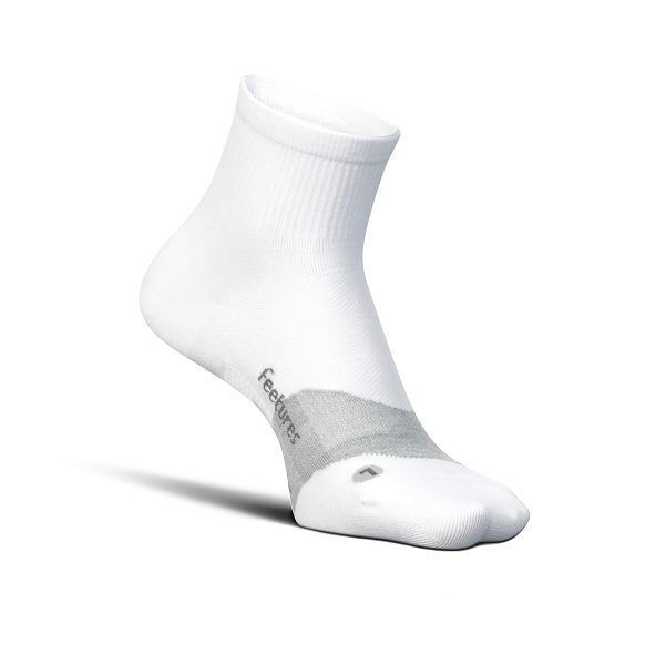 Feetures Elite UL Quarter Basic White 1 Pair x 3