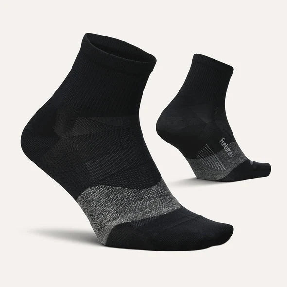 Feetures Elite UL Quarter Basic Black 1 Pair x 3