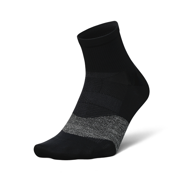 Feetures Elite UL Quarter Basic Black 1 Pair x 3